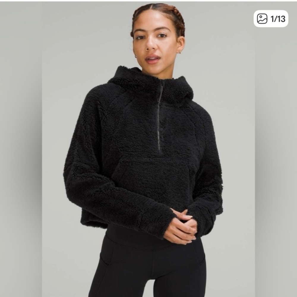 Lululemon Scuba Oversized Sherpa Fleece Half Zip M/L